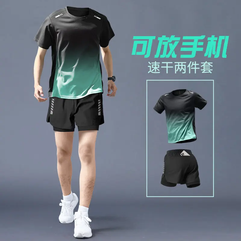 Cycling Gear For Men - Men's Pro Running Set - Quick
