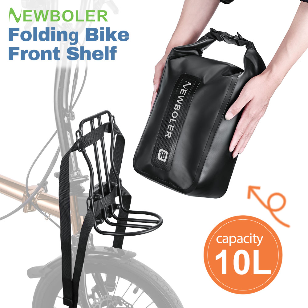 Cycling Gear Shelf - NEWBOLER 4/6/10L Cycling Metal Front Rack