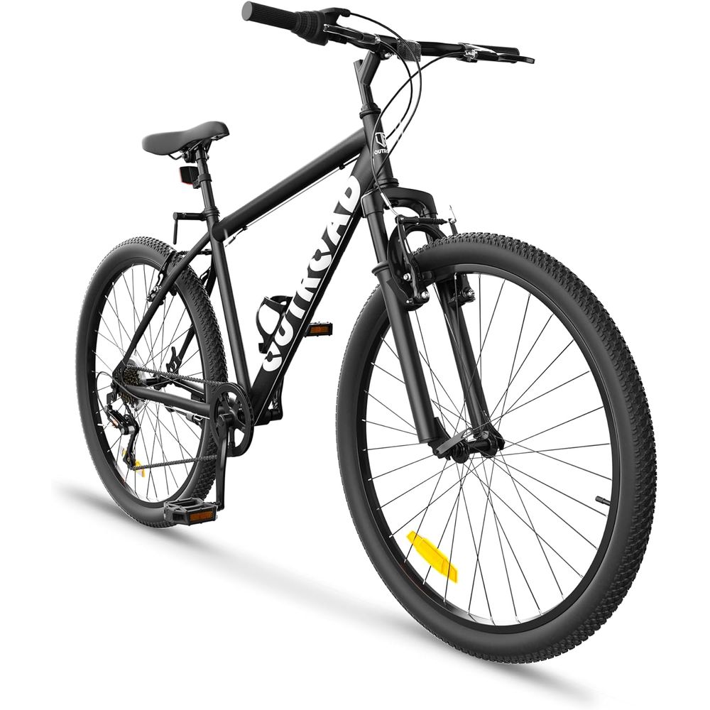 Carbon Bike Frame - 26 Inch 7-Speed Hardtail Mountain Bike