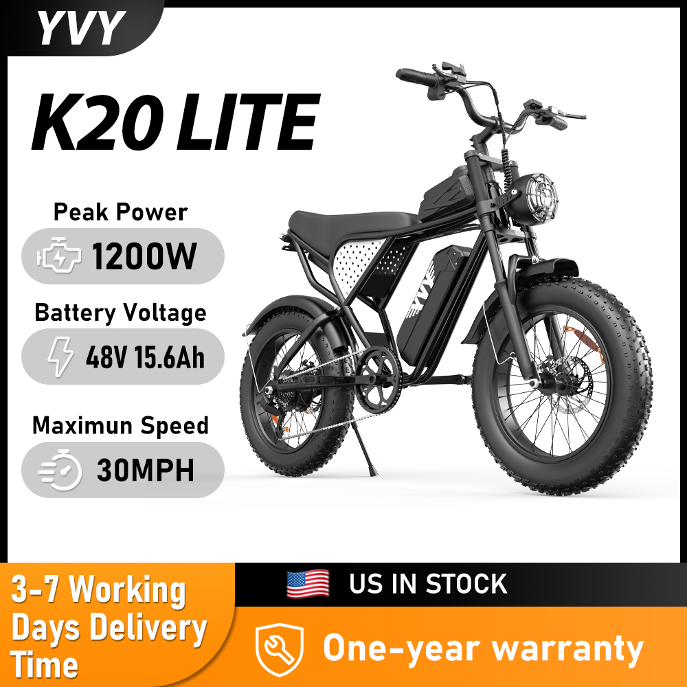 Road Bike Tire - YVY K20 Lite 1200W Electric Bike