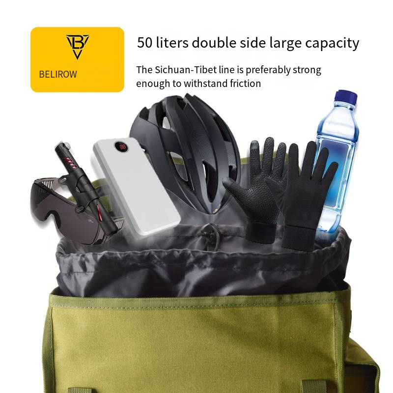 Large Capacity Bike Rear Bag D - Cycling Gear Shelf のレビューと価格