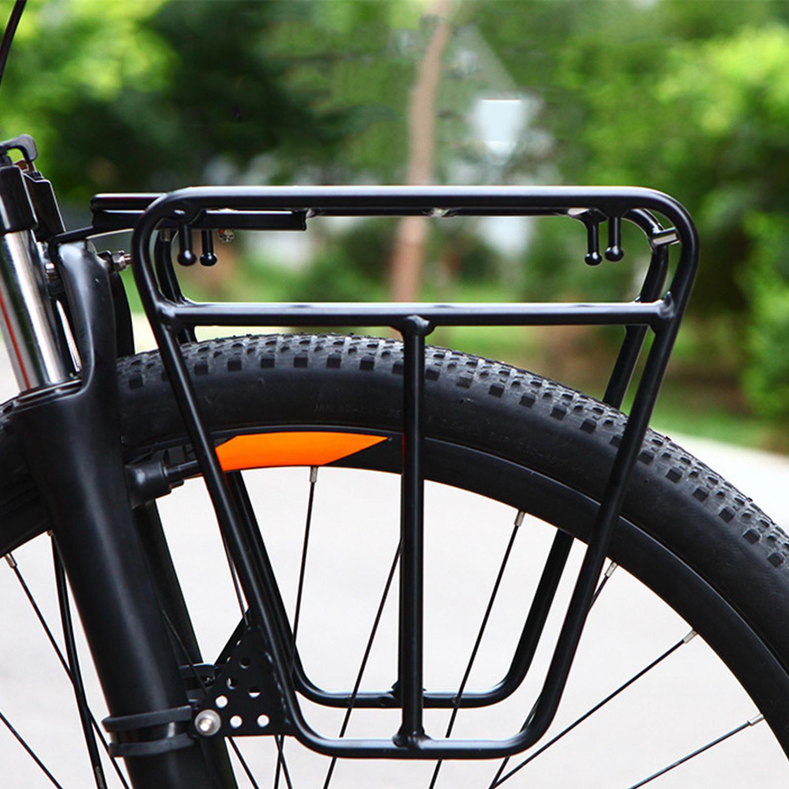 Bike Front Carrier Rack Cargo  - Cycling Gear Shelf のレビューと価格