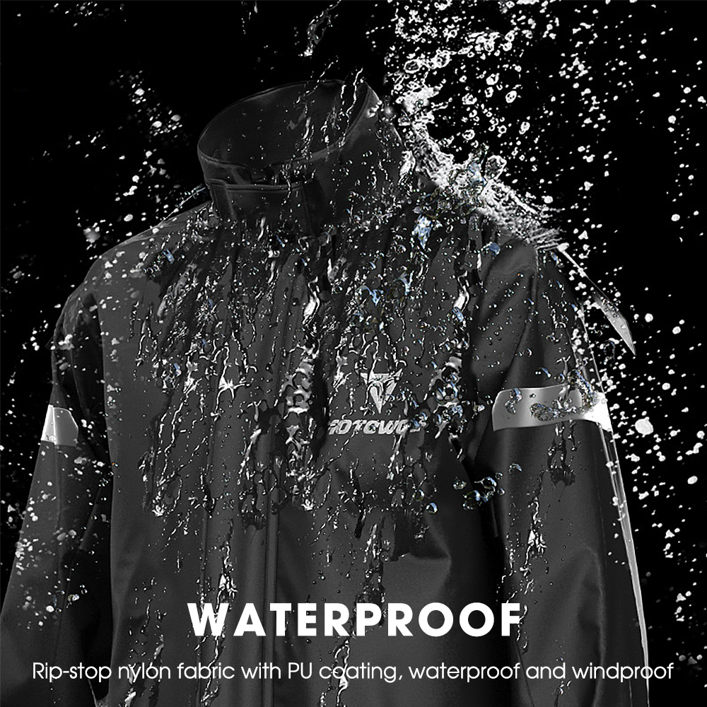 Men Motorcycle Rain Suit Outdo - Cycling Gear Jacket のレビューと価格