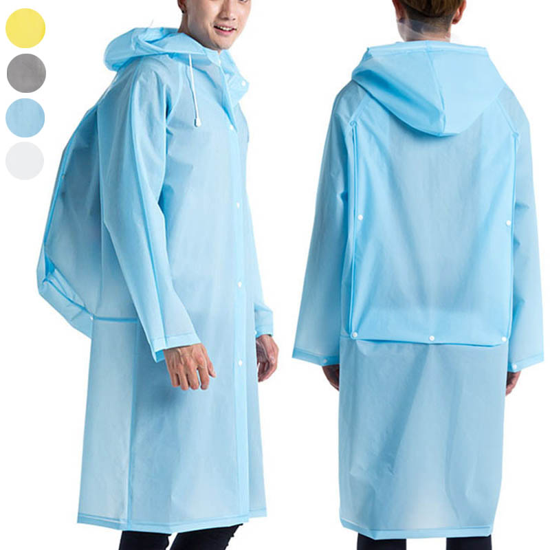 New Reusable Transparent EVA L - Cycling Gear Jacket のレビューと価格