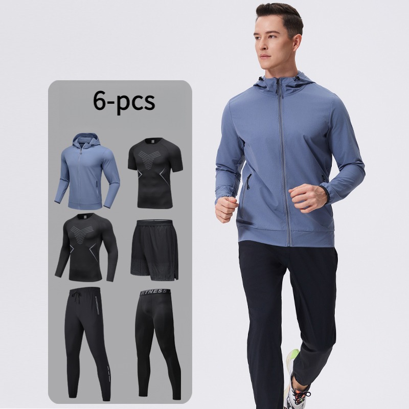 Men's 6-Piece Sportswear Set w - Cycling Gear For Men のレビューと価格