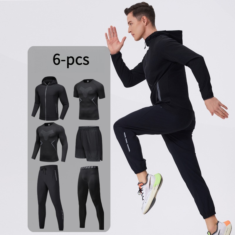 Men's 6-Piece Sportswear Set w - Cycling Gear For Men のレビューと価格