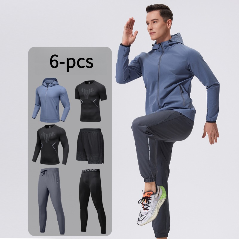 Men's 6-Piece Sportswear Set w - Cycling Gear For Men のレビューと価格