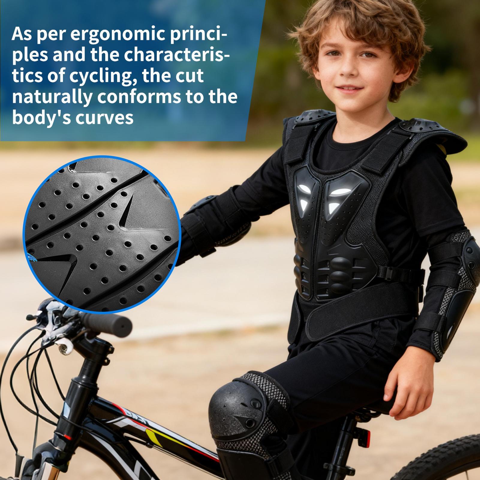 Youth Motocross Gear Chest Pro - Cycling Gear Jacket のレビューと価格