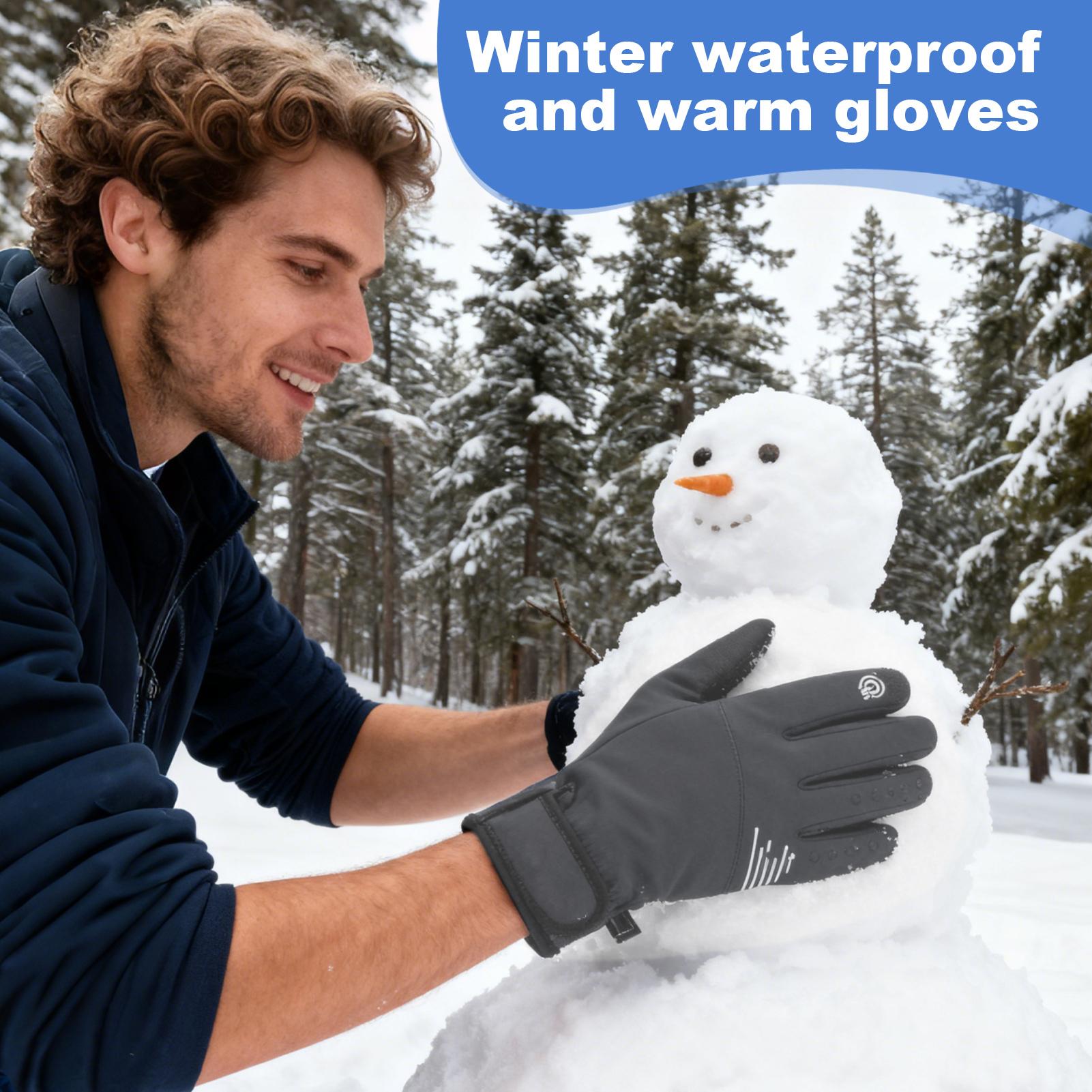 Warm Gloves Windproof Touchscr - Cycling Gear For Cold Weather のレビューと価格