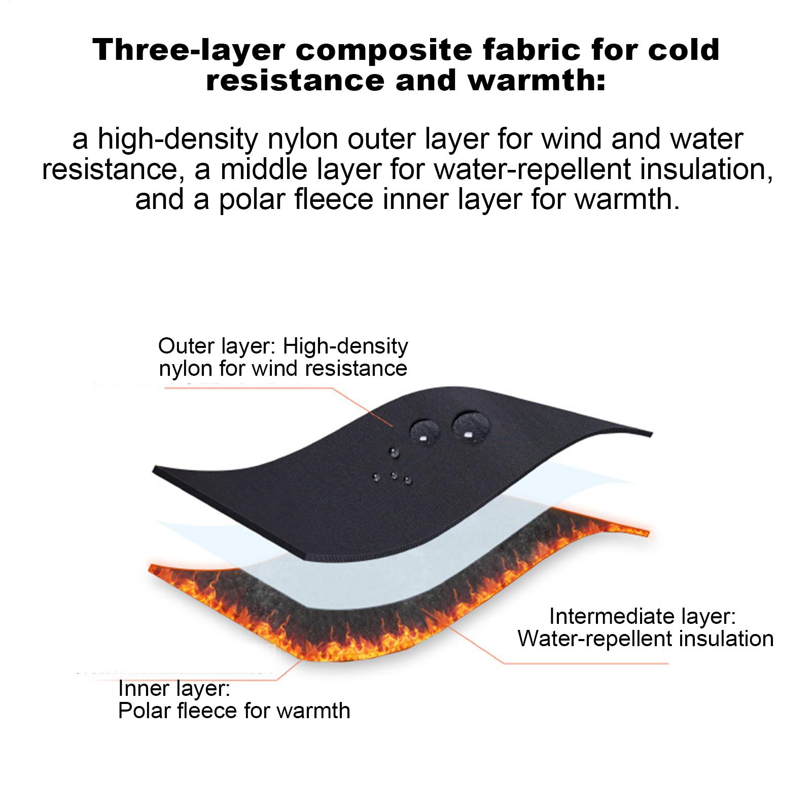 Warm Gloves Windproof Touchscr - Cycling Gear For Cold Weather のレビューと価格