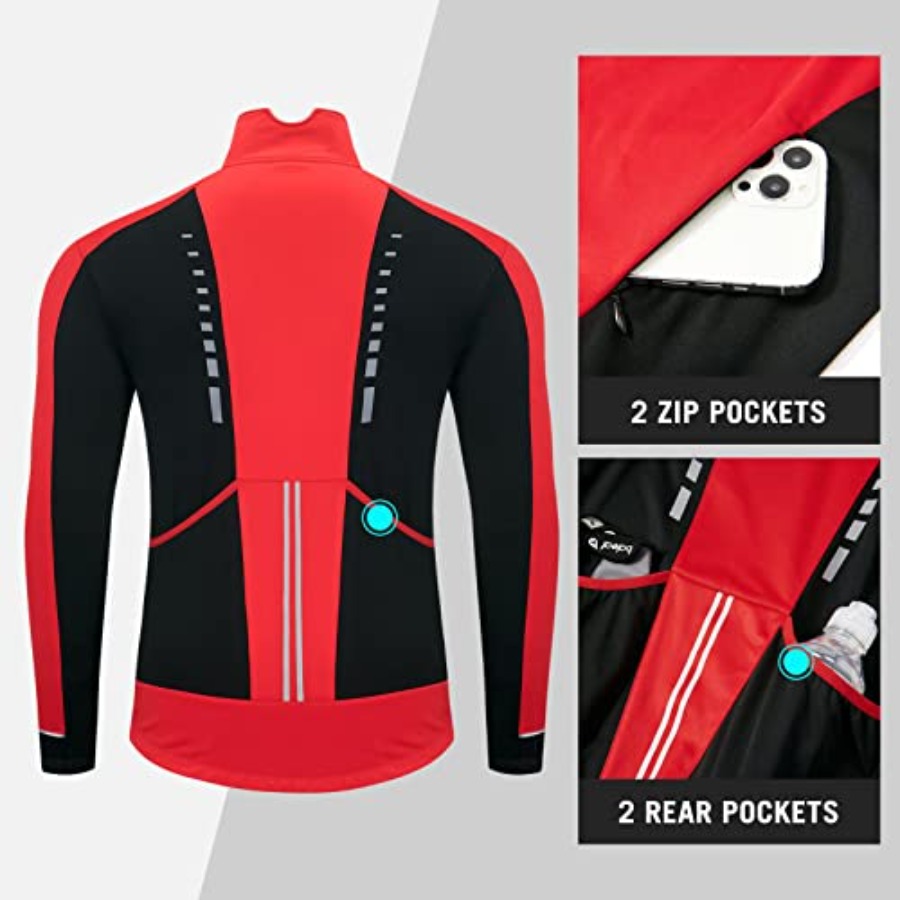 baleaf Men's Winter Jacket Win - Cycling Gear For Cold Weather のレビューと価格
