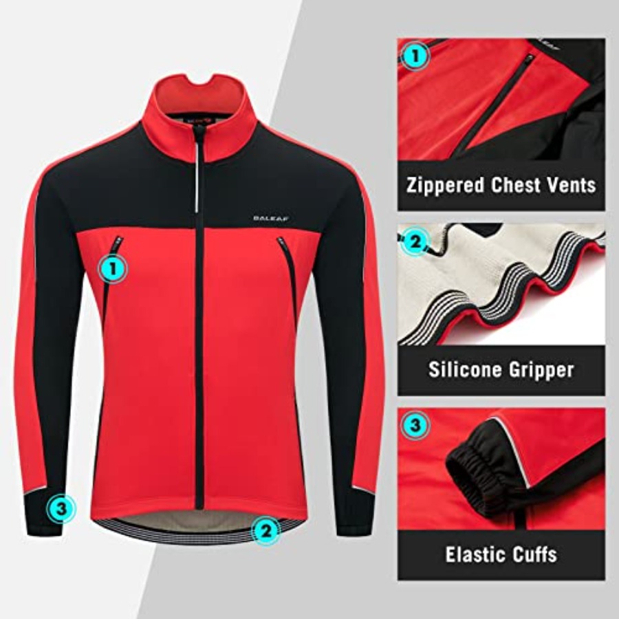 baleaf Men's Winter Jacket Win - Cycling Gear For Cold Weather のレビューと価格