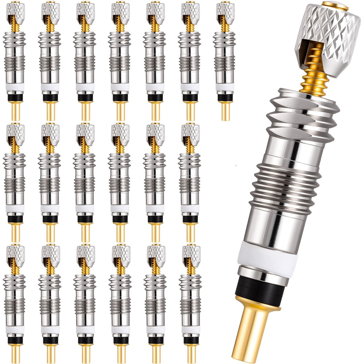 AA25 20Pcs Professional Brass  - Road Bike Tire のレビューと価格
