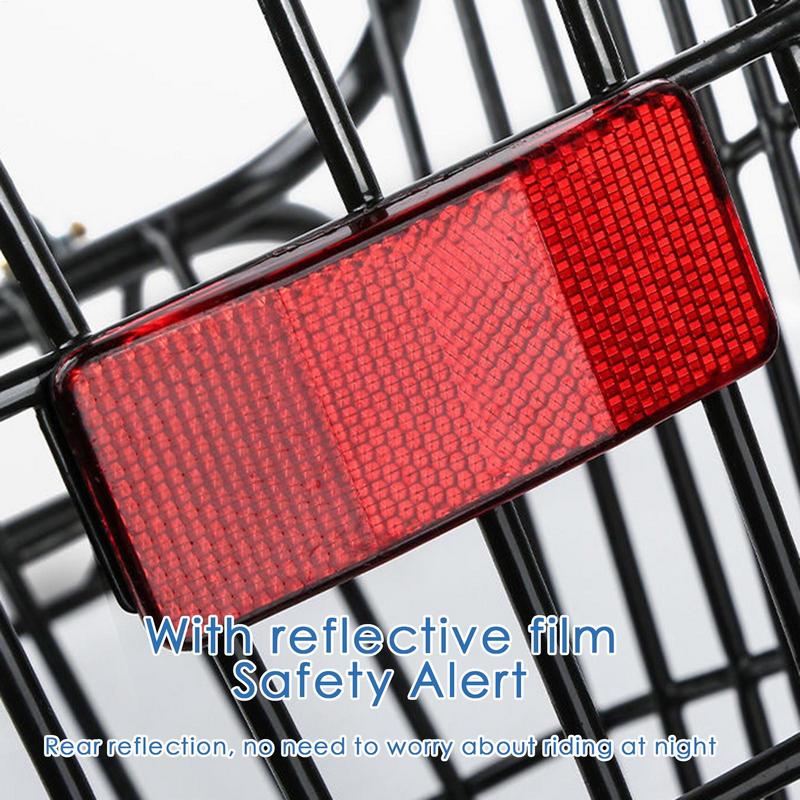 Bike Rear Basket Metal Bicycle - Cycling Gear Shelf のレビューと価格