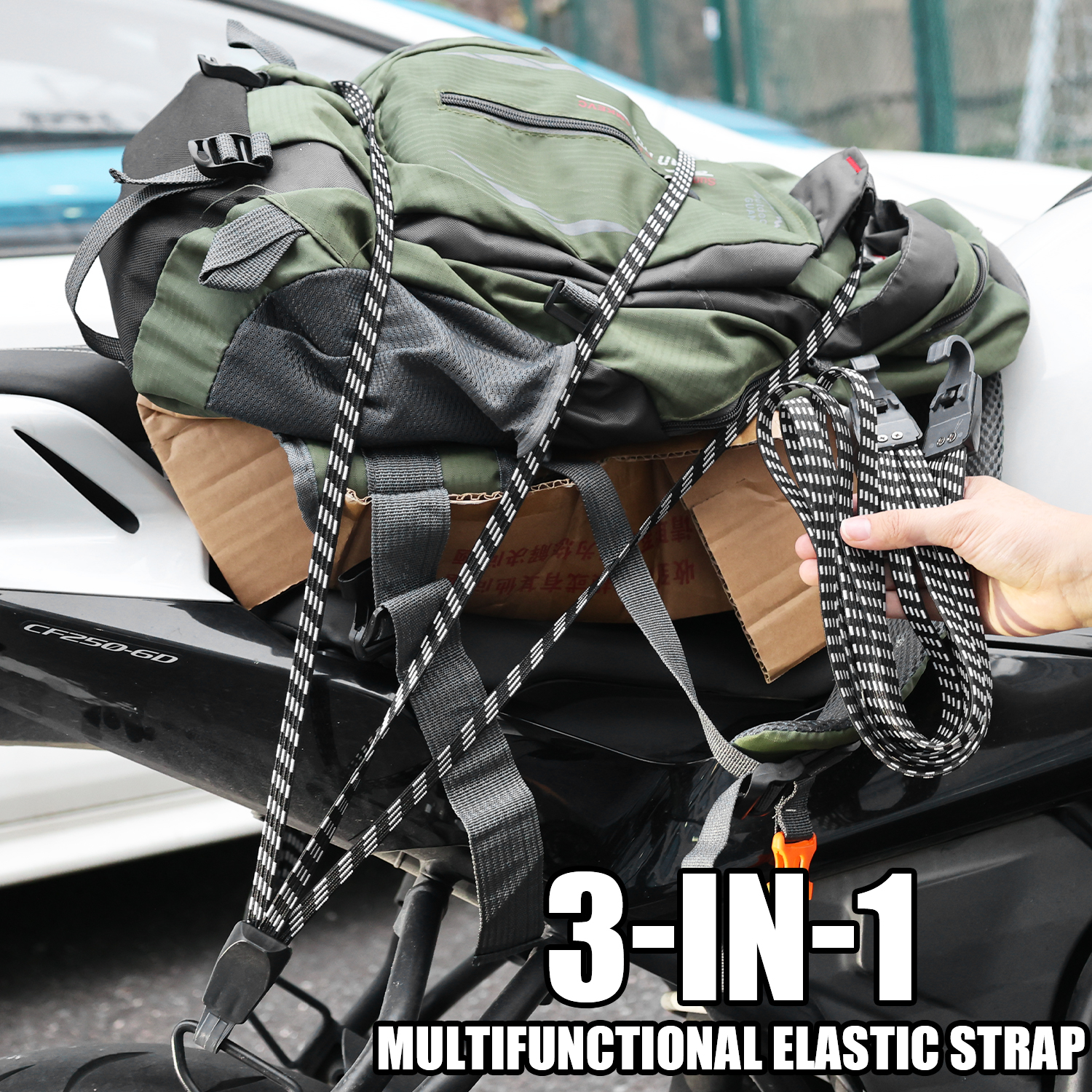 Bungee Cord for Bikepacking Mo - Cycling Gear Rack のレビューと価格