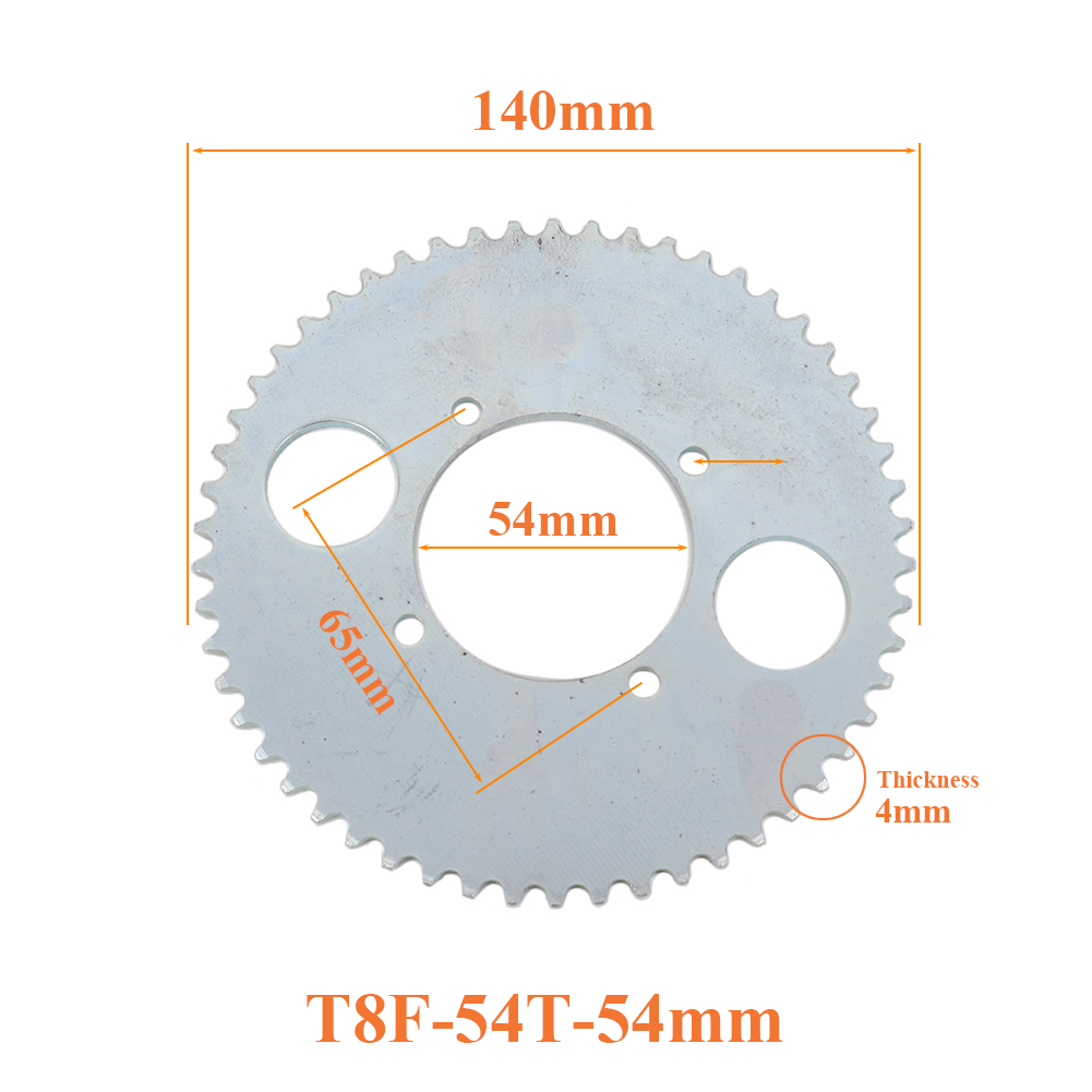 T8F 54T chain plate 54mm 54 To - Cycling Gear Rack のレビューと価格