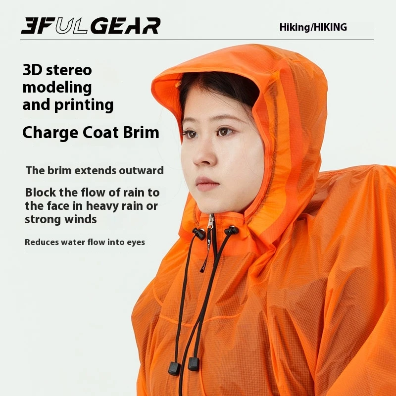 3F UL GEAR Zipper Raincoat 15D - Cycling Gear Jacket のレビューと価格