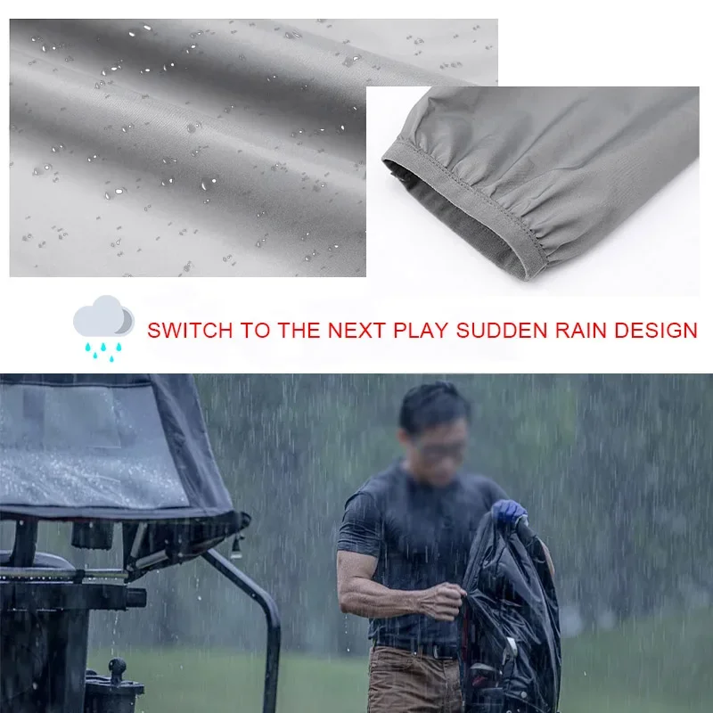 Golf Raincoat Lightweight Jack - Cycling Gear For Men のレビューと価格