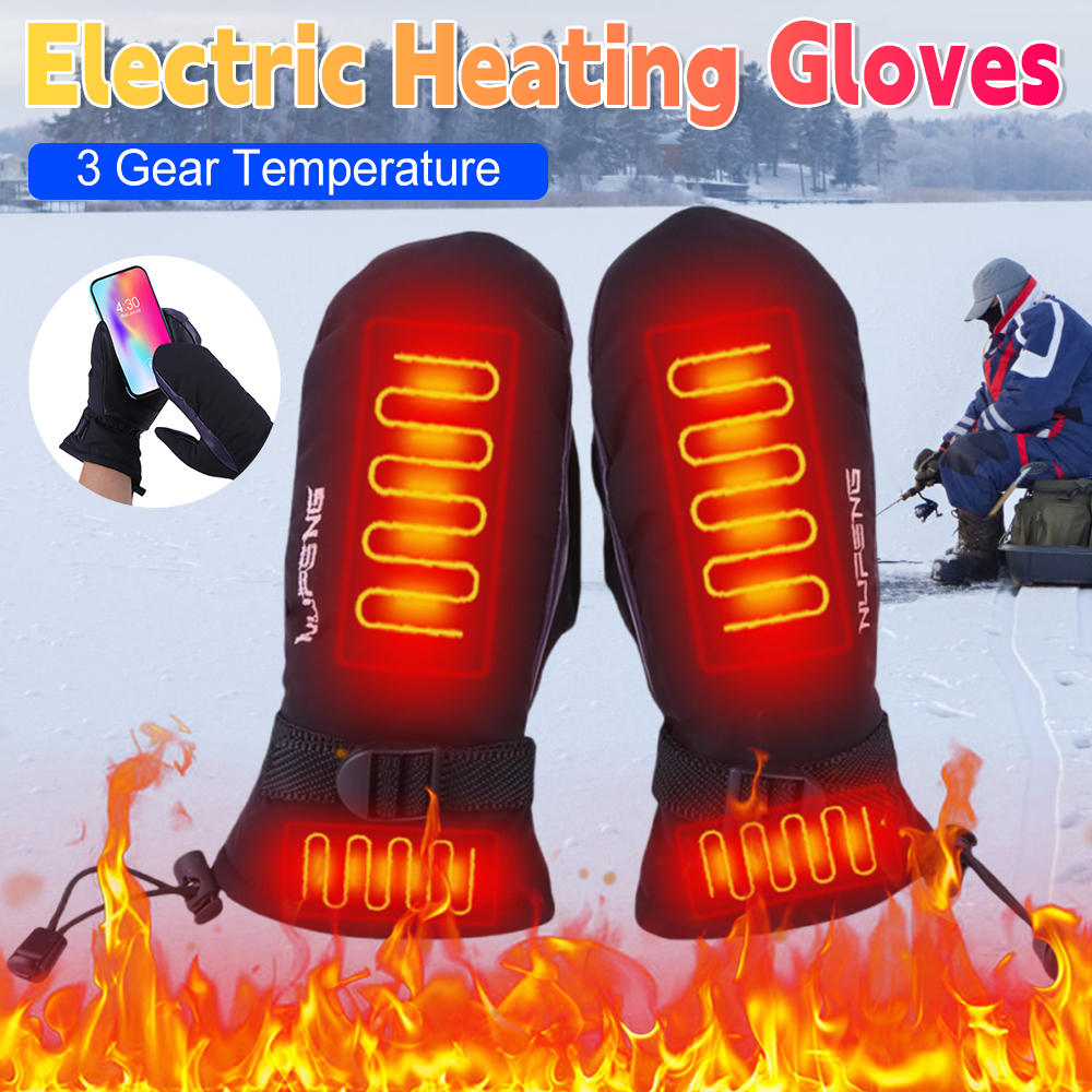 Hand Warmer Gloves USB Chargin - Cycling Gear Temperature のレビューと価格