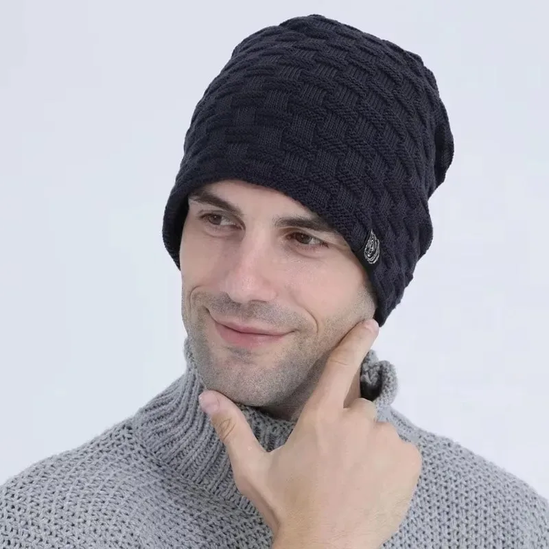 Mens Plush Lining Beanie Winte - Cycling Gear For Cold Weather のレビューと価格