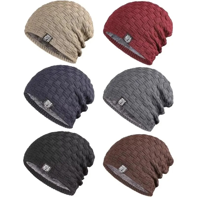 Mens Plush Lining Beanie Winte - Cycling Gear For Cold Weather のレビューと価格