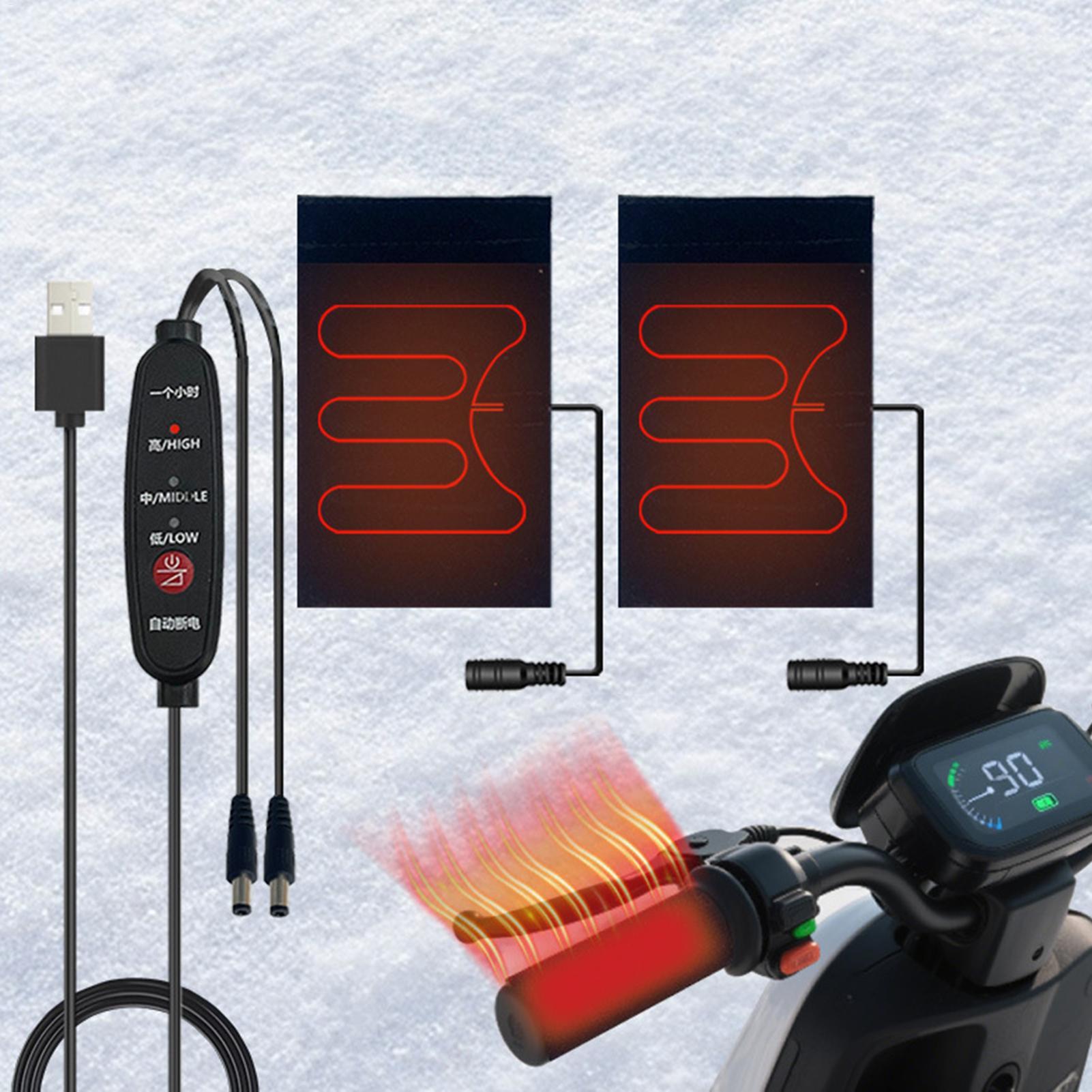 Handlebar Warmer 5V Motorcycle - Cycling Gear Temperature のレビューと価格