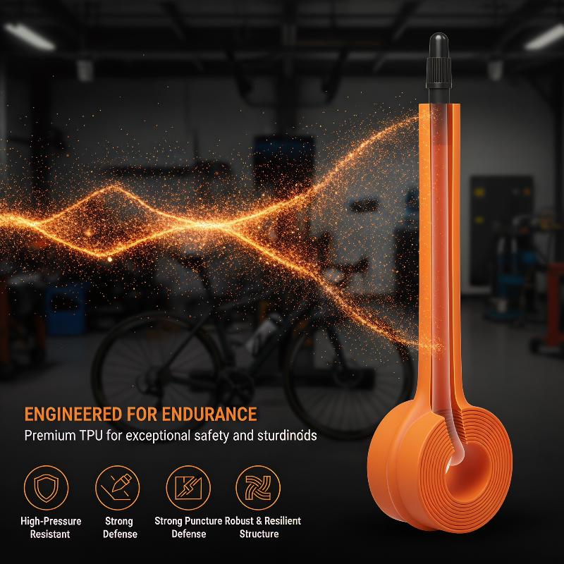 28g Orange Bike TPU Inner Tube - Road Bike Tire のレビューと価格