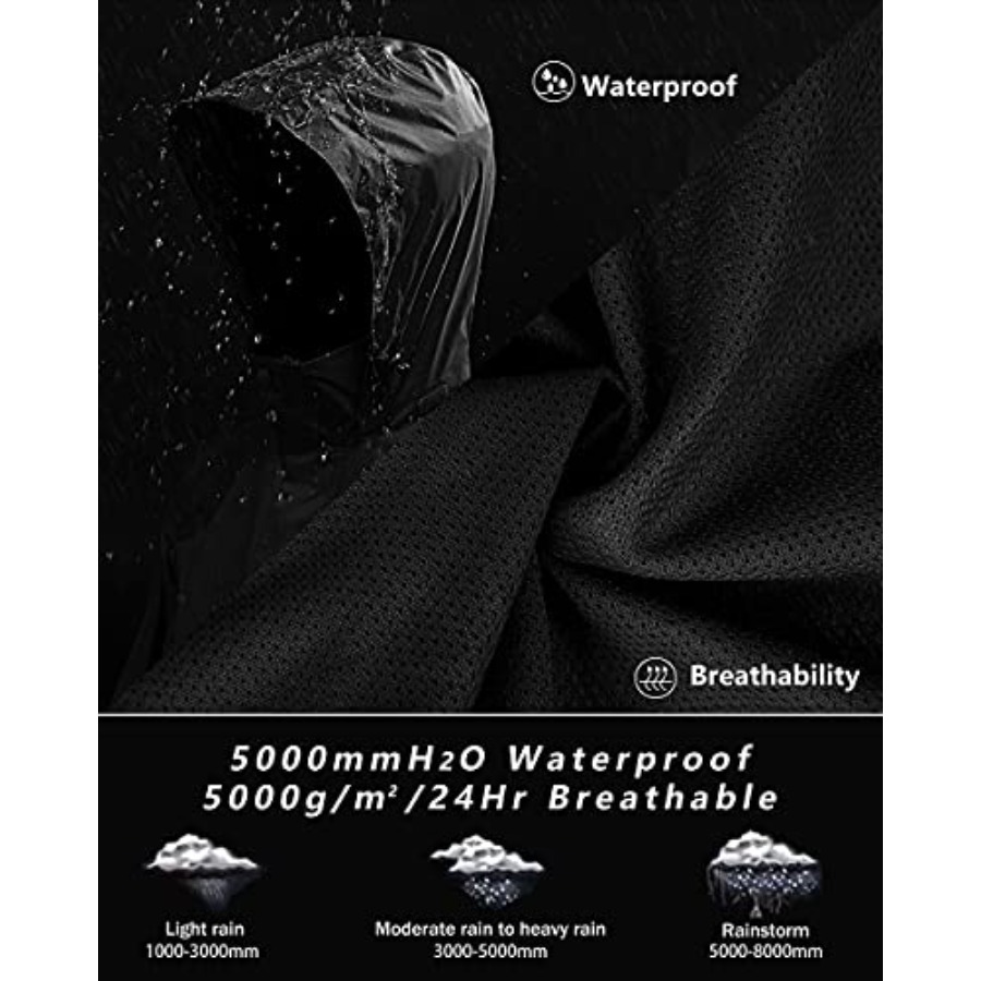 Men's Rain Suit Packable Water - Cycling Gear Jacket のレビューと価格