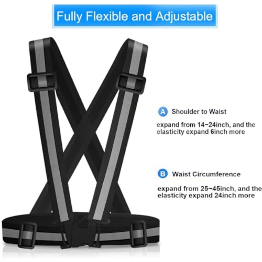 Reflective Vest Running Gear,  - Cycling Gear For Men のレビューと価格