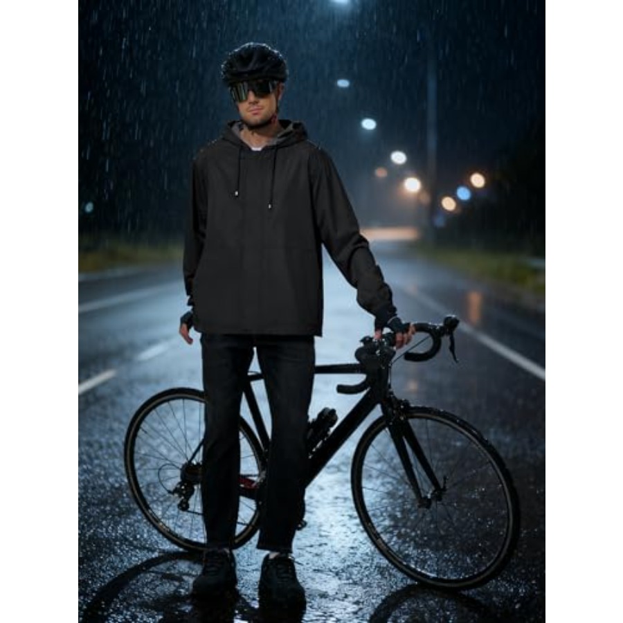 UIQUR Men's Rain Jacket Waterp - Cycling Gear Jacket のレビューと価格