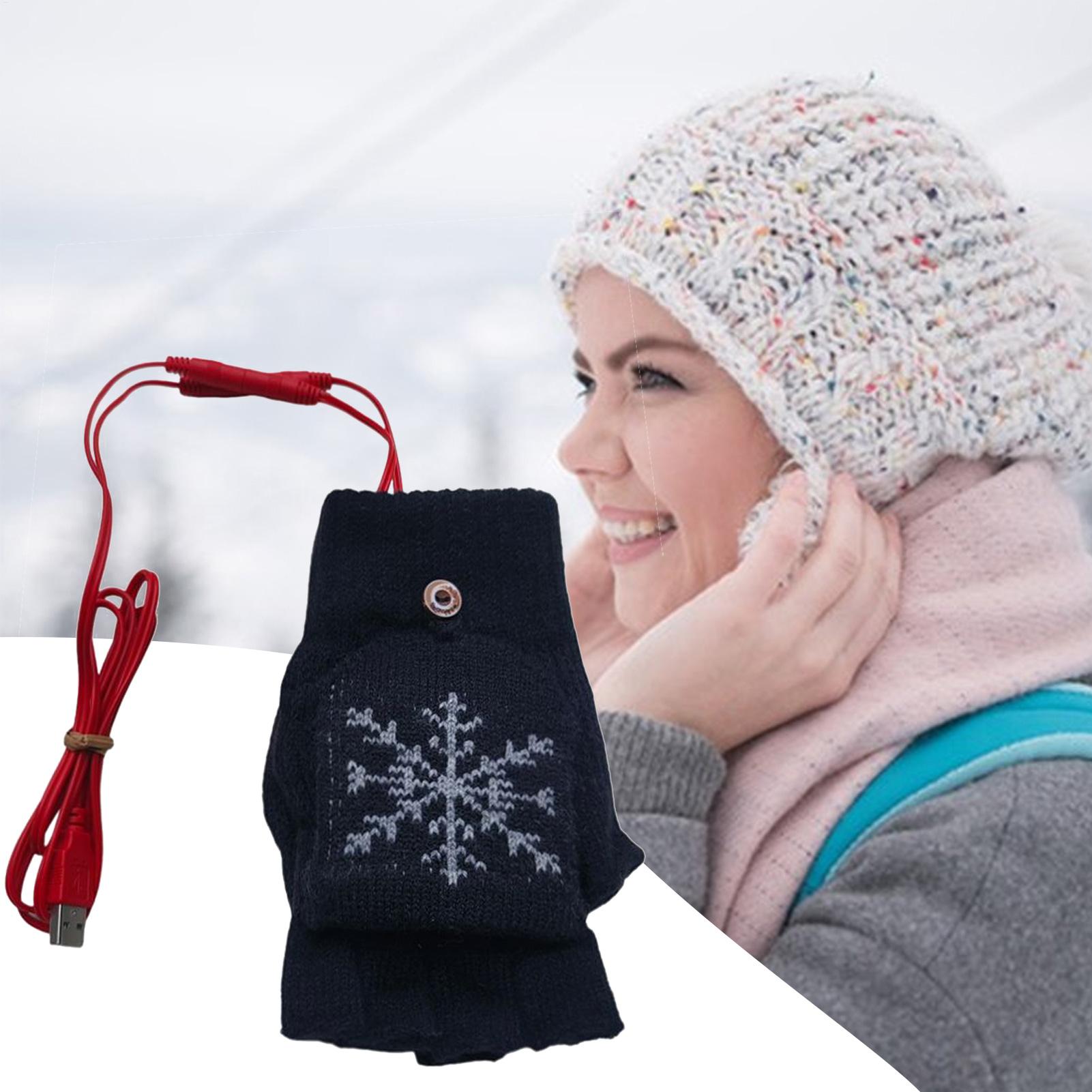 Heated Gloves Fingerless USB H - Cycling Gear For Cold Weather のレビューと価格