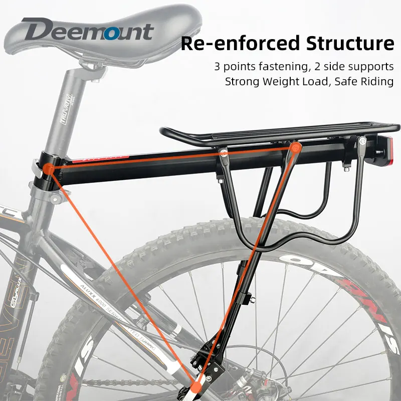 Deemount Bicycle Luggage Carri - Cycling Gear Shelf のレビューと価格