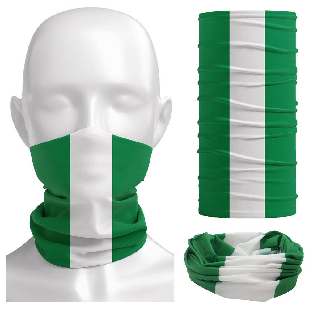 Nigeria Flag Bandanna Women Ne - Cycling Gear For Men のレビューと価格