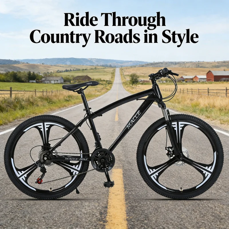 Black 24-inch Three-Knife Moun - Carbon Bike Frame のレビューと価格
