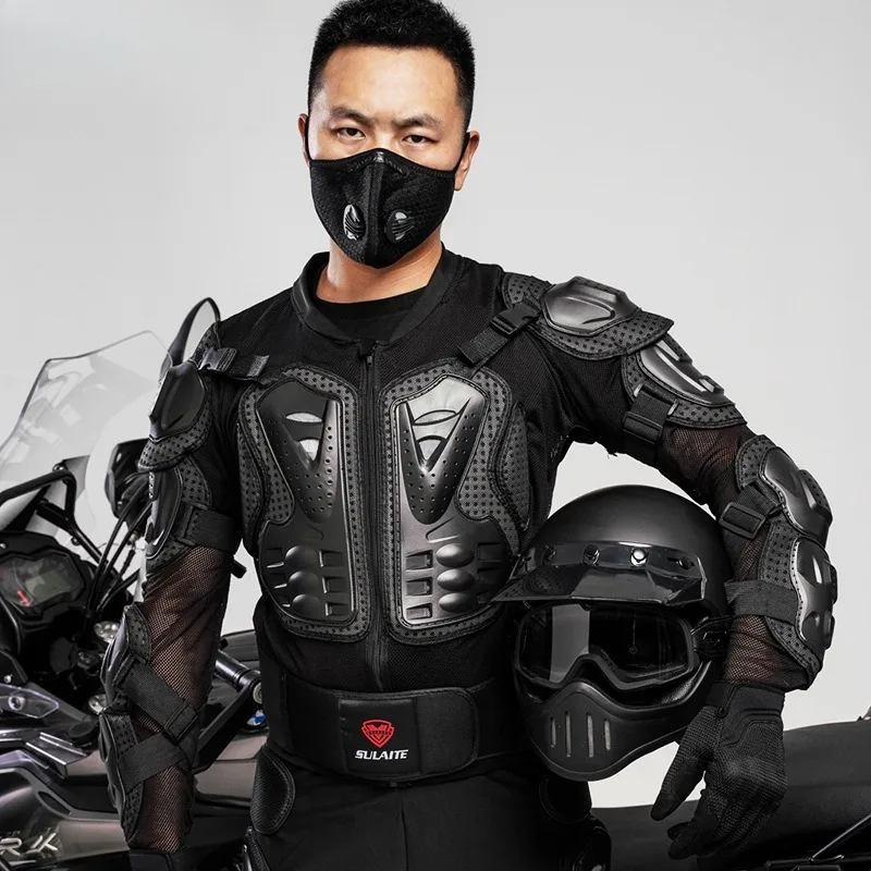 Black Anti-fall Cycling Protec - Cycling Gear Jacket のレビューと価格