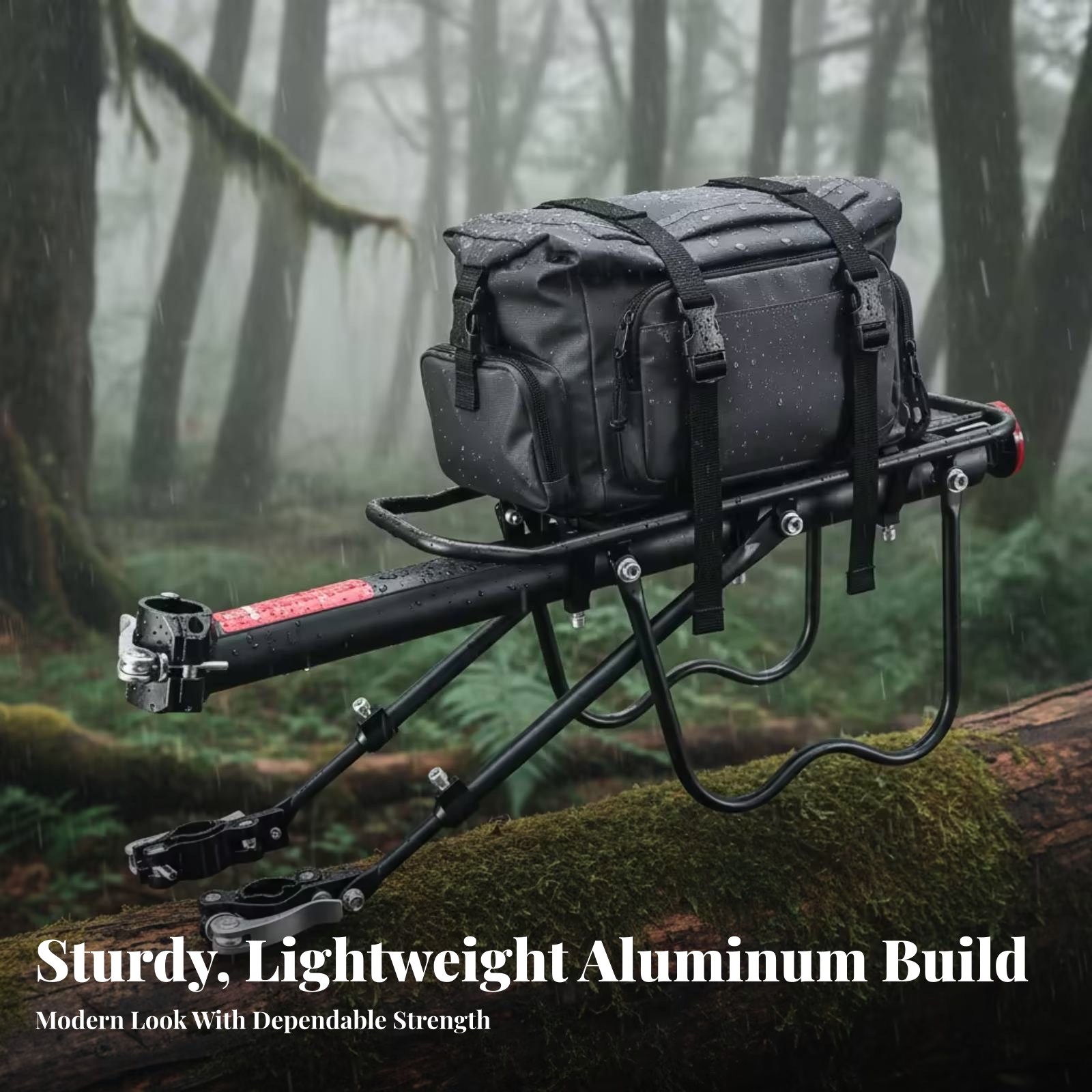 Rear Cycle Rack Reflector Deta - Cycling Gear Rack のレビューと価格