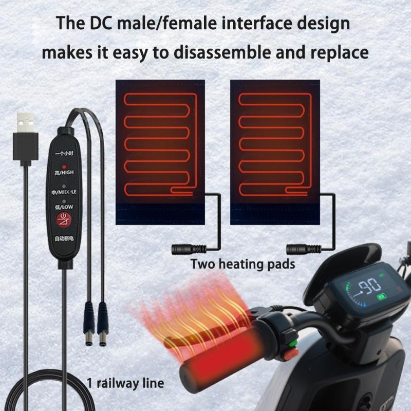 Electric Heated Grip Warmer Co - Cycling Gear For Cold Weather のレビューと価格