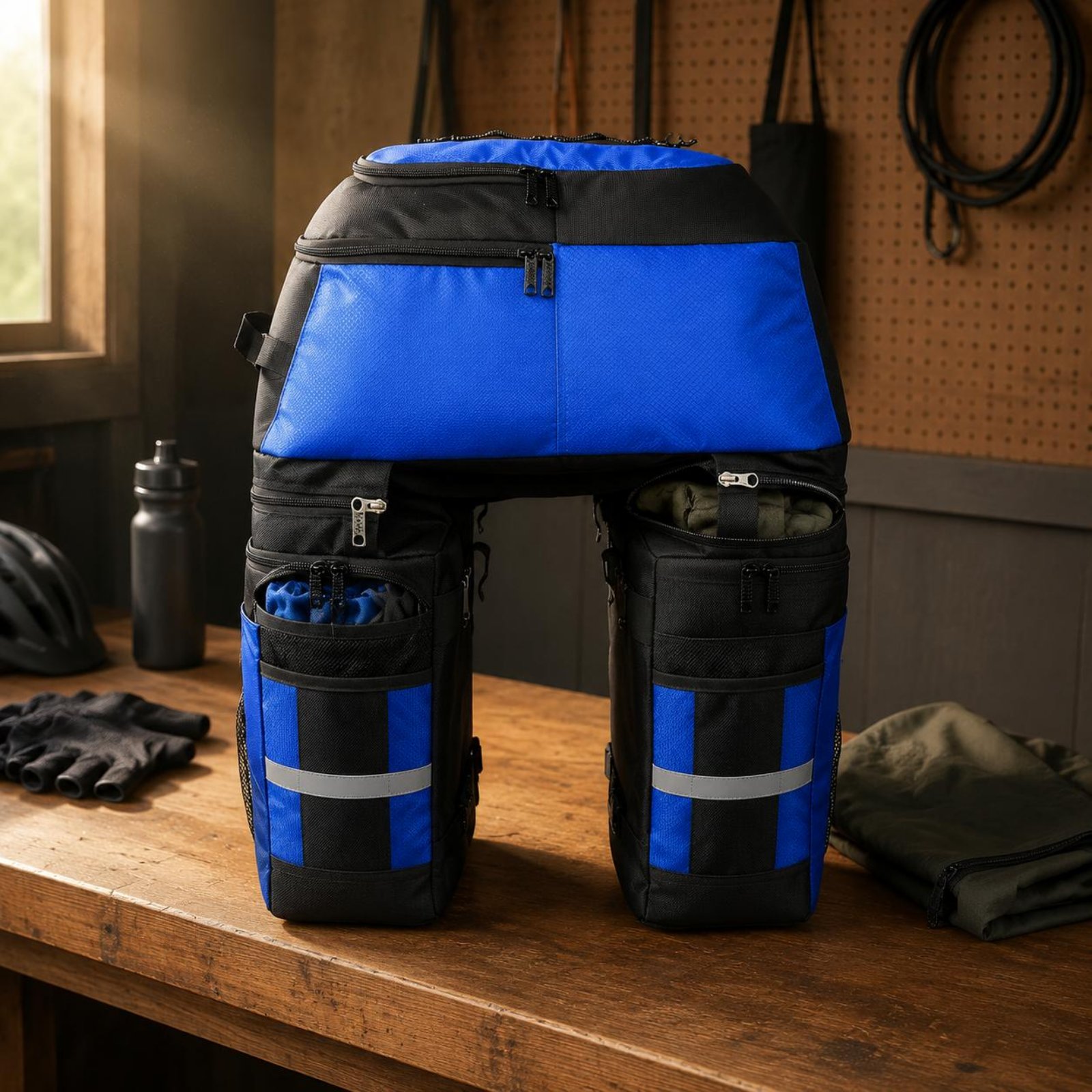 Rear Rack Pannier Bag Rain Cov - Cycling Gear Rack のレビューと価格