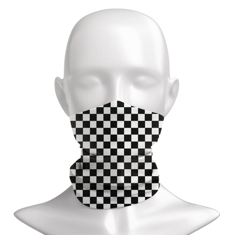 Checkered Ska Printed Headband - Cycling Gear For Men のレビューと価格