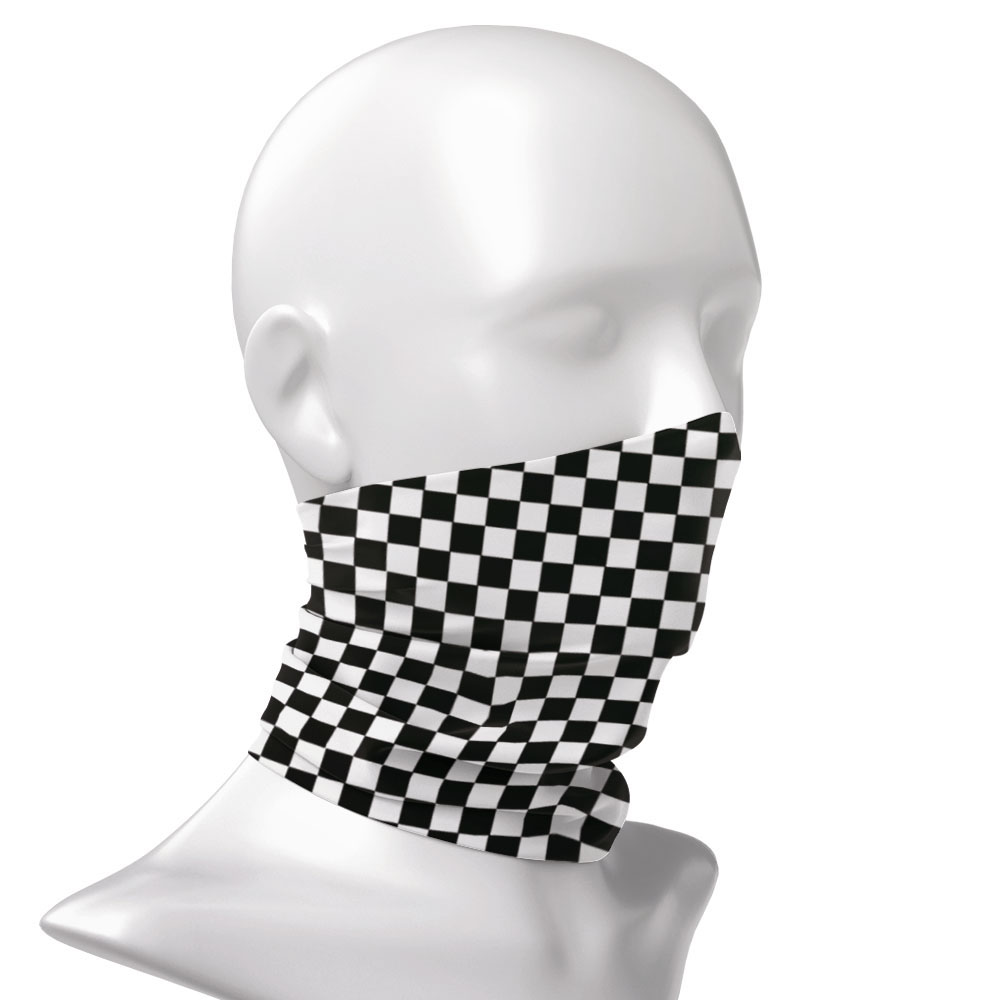 Checkered Ska Printed Headband - Cycling Gear For Men のレビューと価格